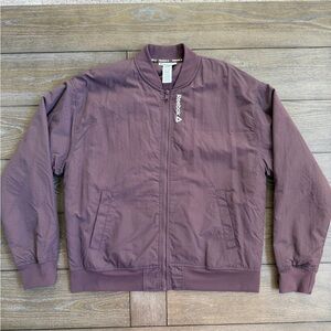 Reebok Women’s Bomber Jacket Size Medium.